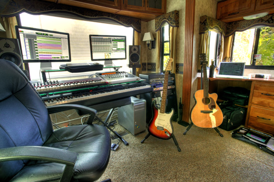 Studio interior